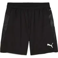 Puma Trainingsshorts teamCUP - Zwart/Zilver/Grijs