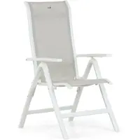 Hartman Tuinstoel Alice Recliner White Beige