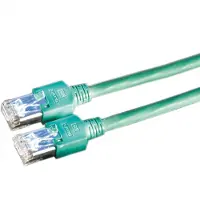 Secomp DÄTWYLER patchkabel Cat.5e (Klasse D) S/UTP, CU 5502 flex PVC, Hirose TM11, groen, 7 m