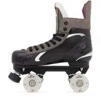 Rio roller Hockey Quad Skates black