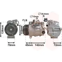 VAN WEZEL 3000K697 Aircopomp