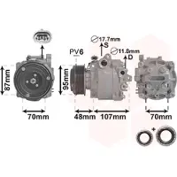 VAN WEZEL 3700K659 Aircopomp