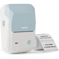 Niimbot B1 Labelprinter - blauw - bluetooth - printbreedte 20-50mm - direct thermisch - 203dpi - 1500mAh