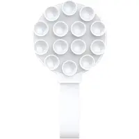 Mobigear MagSafe Zuignap Telefoonhouder | SnapDisc - Wit Universeel