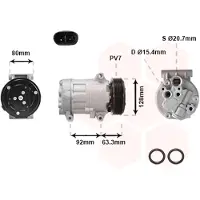 VAN WEZEL 4300K369 Aircopomp