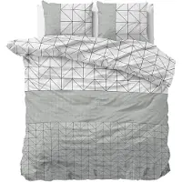 Sleeptime Flanel Gino Dekbedovertrek Grey-200x200/220