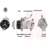VAN WEZEL 5201K700 Aircopomp