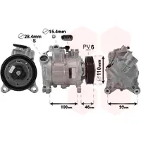 VAN WEZEL 0600K489 Aircopomp