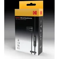 Kodak - 300+ - Max - Wired Earphones - Bedrade Koptelefoon met Microfoon en Afstandsbediening - 3.5MM - 1.2M