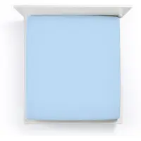 Bella Donna Alto Boxspringhoeslaken Lits-Jumeaux lichtblauw-0522 180x200-200x220