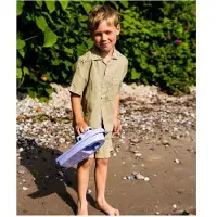 Dantoy pastel speelgoedboot 32 cm - duurzaam waterspeelgoed.