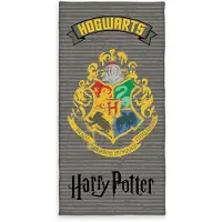 Harry Potter Baddoek - velours strandlaken - voor Geen - grijs | Maat Standard