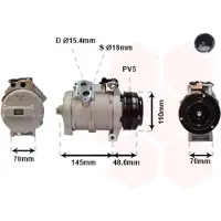 VAN WEZEL 0600K334 Aircopomp