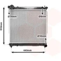 VAN WEZEL 52002074 Radiateur
