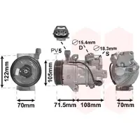 VAN WEZEL 2900K008 Aircopomp
