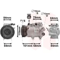 VAN WEZEL 8200K422 Aircopomp