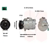 VAN WEZEL 0300K150 Aircopomp