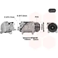 VAN WEZEL 0600K601 Aircopomp