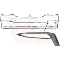 VAN WEZEL 0550581 Bumperlijst