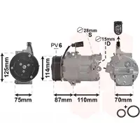 VAN WEZEL 5801K705 Aircopomp