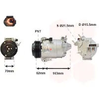 VAN WEZEL 3301K701 Aircopomp