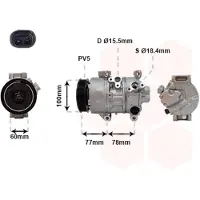 VAN WEZEL 5300K584 Aircopomp
