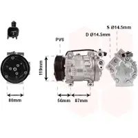 VAN WEZEL 1800K393 Aircopomp