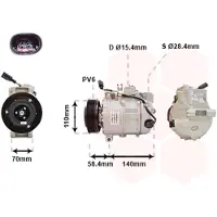 VAN WEZEL 5800K265 Aircopomp