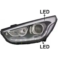 VAN WEZEL 8262963 Koplamp