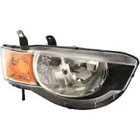 VAN WEZEL KOPLAMP RECHTS MET KNIPPERLICHT H4 inclusief STELMOTOR 3236962 Van Wezel voor o.a. MITSUBISHI