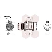 VAN WEZEL 0600K066 Aircopomp
