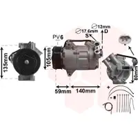 VAN WEZEL 3700K437 Aircopomp