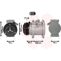 VAN WEZEL 0800K039 Aircopomp