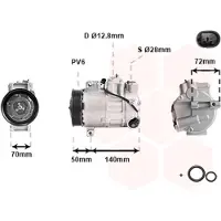 VAN WEZEL 3001K714 Aircopomp
