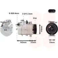 VAN WEZEL 0600K384 Aircopomp