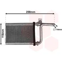 VAN WEZEL Kachelradiateur, Interieurverwarming