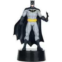Eaglemoss LED-figuur Batman | Ingebouwde lamp met logo | Batman actiefiguur | The Dark Knight | PVC Statue | Batman| Verzamelfiguur | Limited Edition | 11 cm