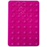 Mobigear Zuignap Telefoonhouder | EasyMount - 40 Suction Cup - Rood Universeel