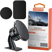 Xssive Magnetische Telefoonhouder Auto - GSM Houder Auto Magneet - Dashboard - Klein - Inclusief Magneetstickers