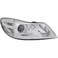 VAN WEZEL KOPLAMP RECHTS MET KNIPPERLICHT H7+H1 inclusief STELMOTOR 7623962 Van Wezel voor o.a. SKODA