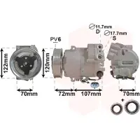 VAN WEZEL 3700K595 Aircopomp