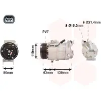 VAN WEZEL 4300K389 Aircopomp