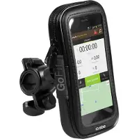 SBS Fietshouder L voor Smartphone tot 4.5 Inch Zwart
