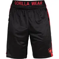 Gorilla wear Broek 'Atlanta' rood / zwart