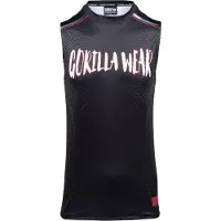 Gorilla wear Functioneel shirt rood / zwart / wit