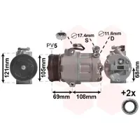 VAN WEZEL 3700K316 Aircopomp