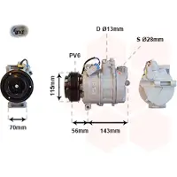 VAN WEZEL 3700K357 Aircopomp