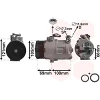 VAN WEZEL 3700K358 Aircopomp