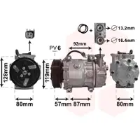 VAN WEZEL 1800K468 Aircopomp