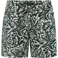 Shiwi Broek 'Tony' donkergroen / wit